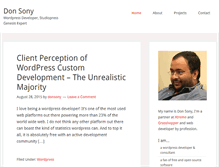 Tablet Screenshot of donsony.com